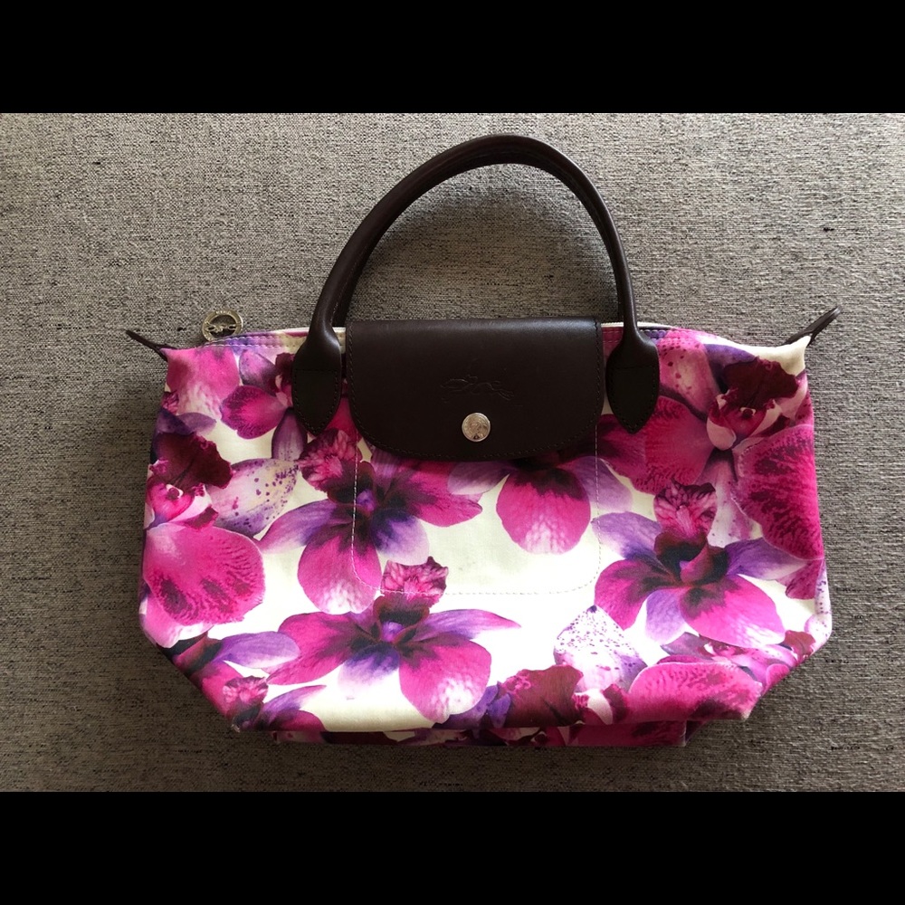 Longchamp orchid tote